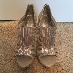 Aldo Open Toe Pumps